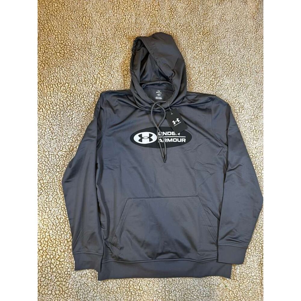Under Armour Women’s Hoodie Medium Gray Loose Fit Pullover NWT